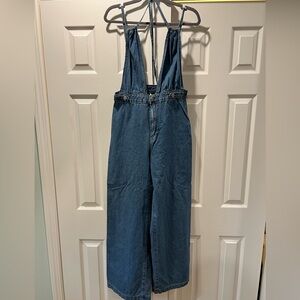 Once worn, sexy denim, jumpsuit